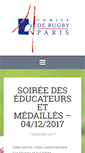 Mobile Screenshot of parisrugby.fr